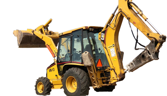 Excavadora hidráulica sobre orugas